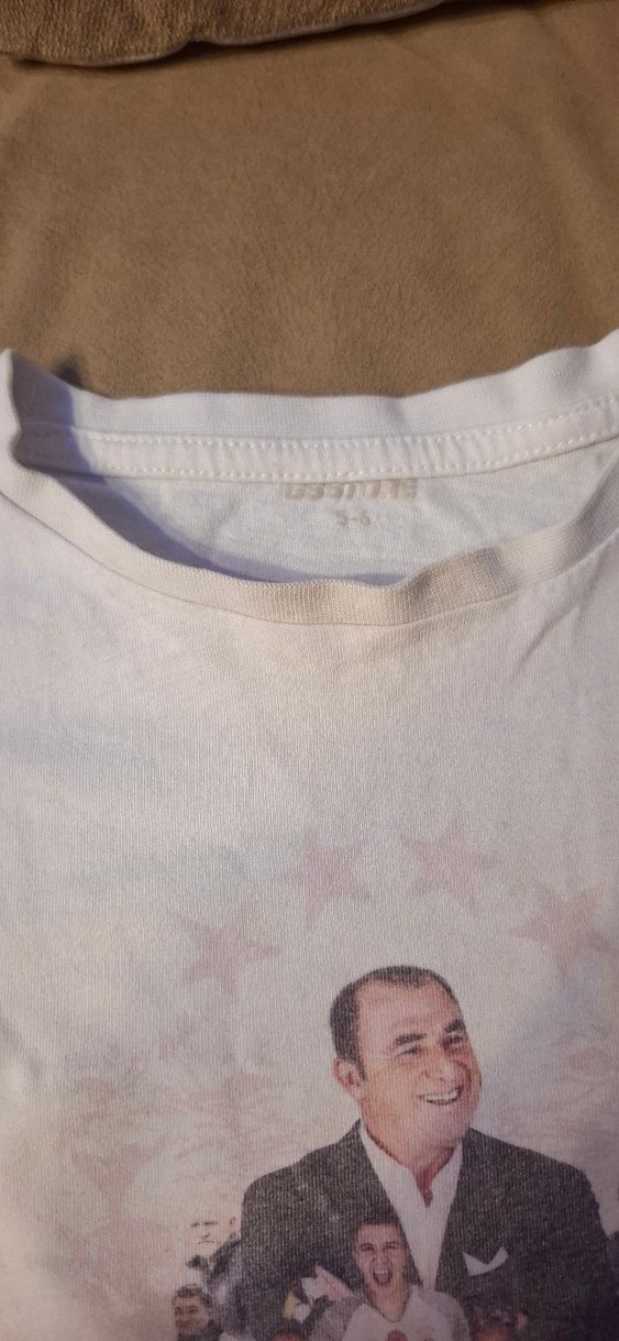 Baskılı Beyaz Erkek Çocuk Tişörtü - Görsel 2