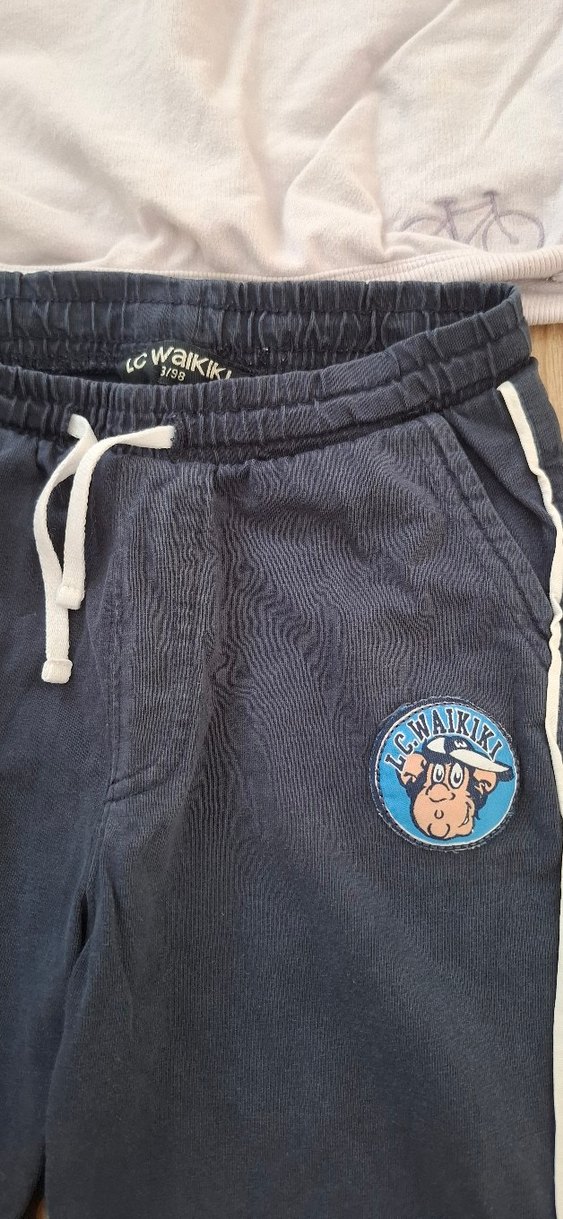 lacivert Erkek Çocuk  Eşofman Altı ve üstü - Görsel 2