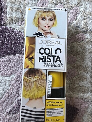 L'Oreal Paris Colorısta Washout Yellow Haır 80 Ml Sarı LR132