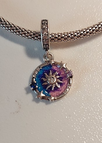 Pandora Muadili Çift taraflı Madalyon Charm