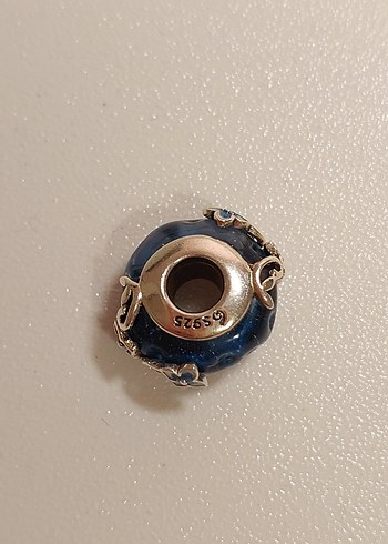 Beden mavi Renk MAVİ PANDORA MUADİLİ CAM MURANO CHARM