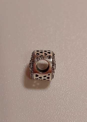 Beden gri Renk Pandora Uyumlu Radiant Bloom Charm