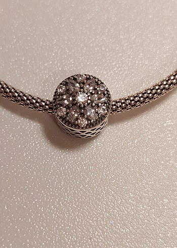 Beden Pandora Uyumlu Radiant Bloom Charm