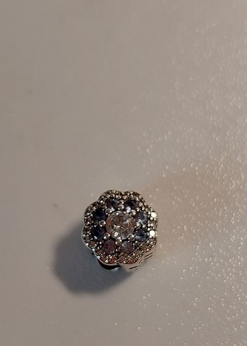 Beden Pandora Muadili Mavi Çiçek Charm
