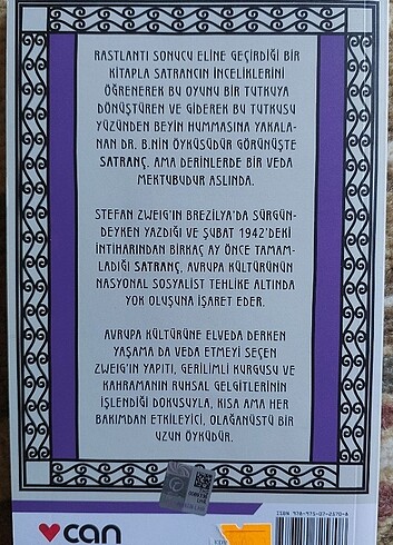  STEFAN ZWEİG SATRANÇ