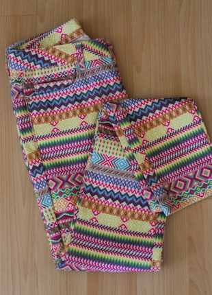 Twist Etnik Desen Pantolon