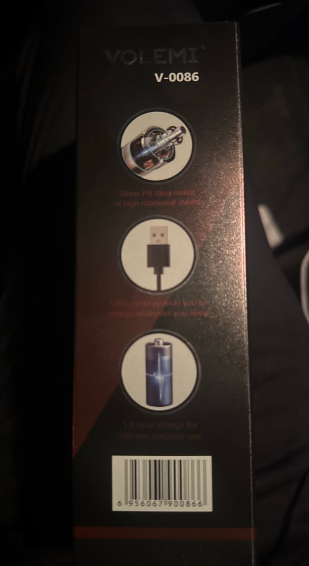 Altın Renkli Profesyonel Elektrikli Saç Kesme Makinesi - Görsel 3