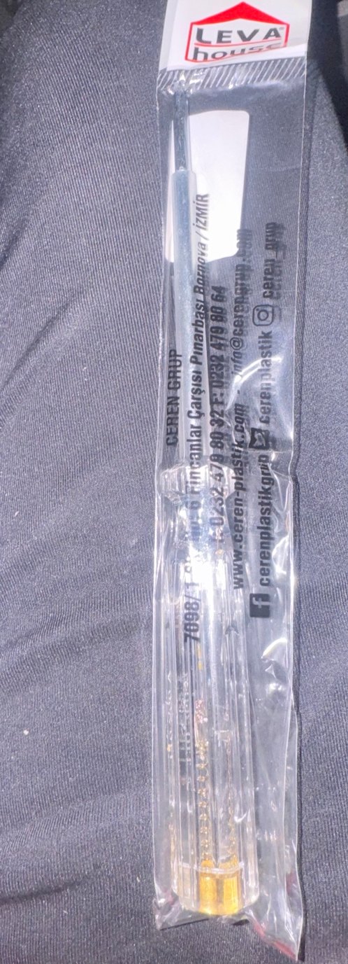 Yıldız tornavida düz başlık tornavida kontrol kalem tornavida - Görsel 3