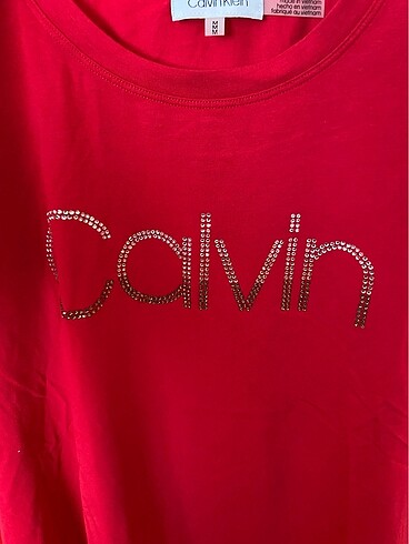 Calvin Klein Calvin Klein kırmızı bluz