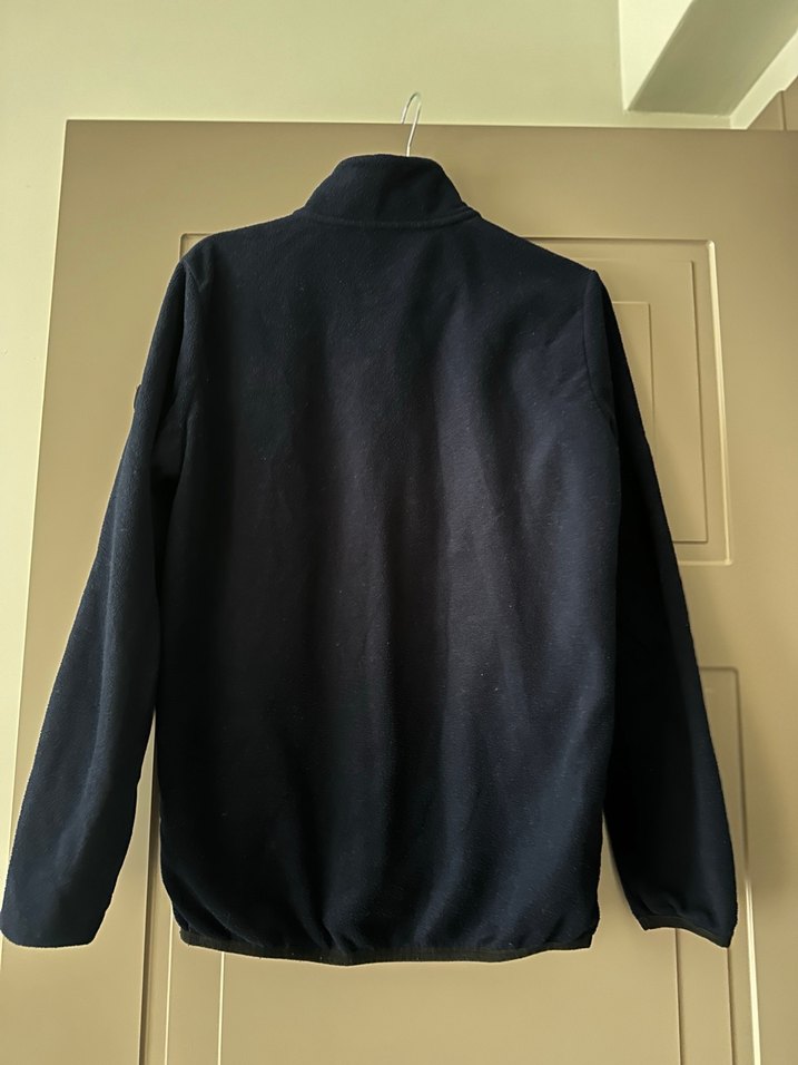 Erkek Lacivert Yarım Fermuarlı Polar - Görsel 3