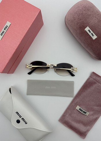 Miu Miu Kadın Klasik Güneş Gözlüğü - Görsel 6