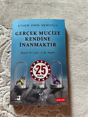 Gerçek mucize kendine inanmaktır kitap