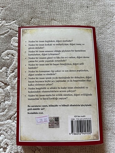  Bilinçaltının gücü kitap