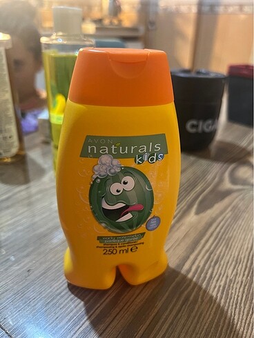 5 Yaş Beden altın Renk Şampuan çocuk