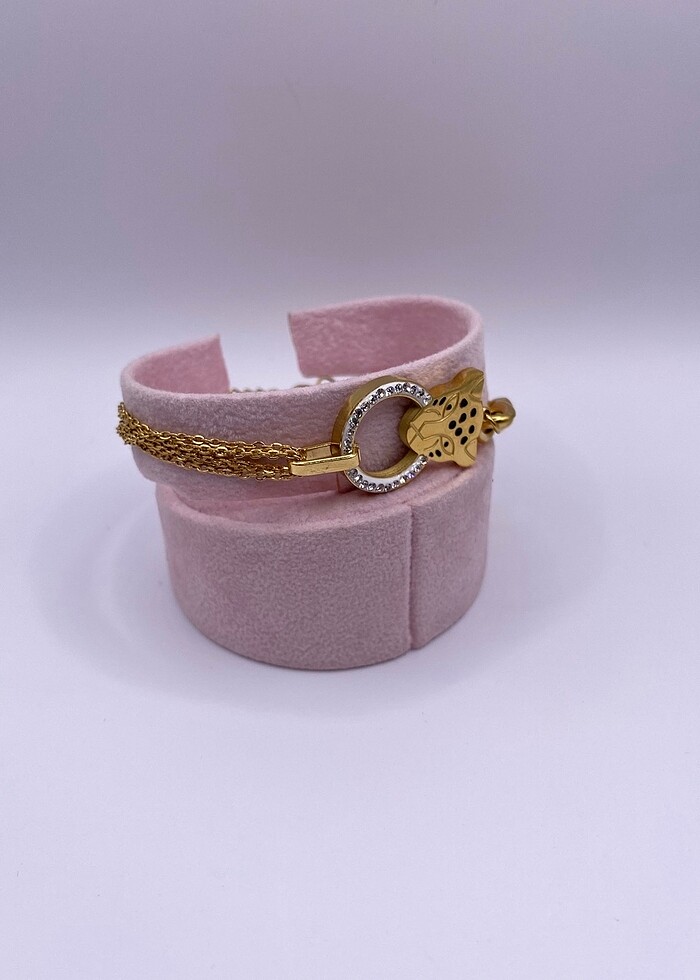 Zirkon Taşlı Çelik Bileklik - Görsel 3