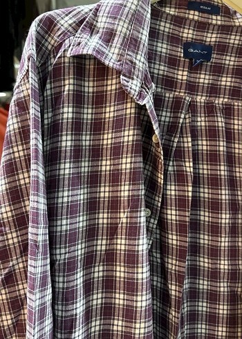 Bordo GANT Regular Erkek Gömlek Rozeti - Görsel 3