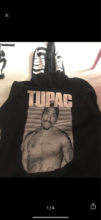 Tupac sweat bershka