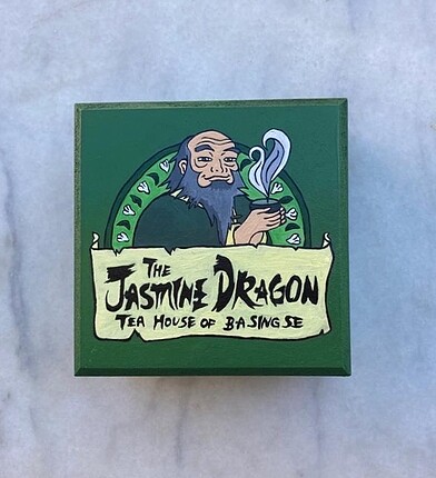 Uncle Iroh ahşap kutu