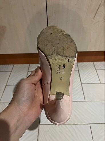 35 Beden pembe Renk Topuklu ayakkabı