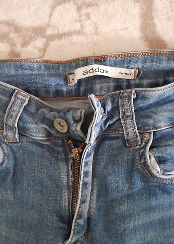 Addax Kadın Mavi Rahat Kesim Kot Pantolon