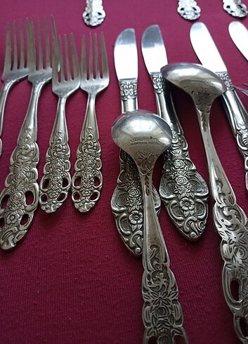 Vintage German çatal kaşık bıçak - Görsel 2