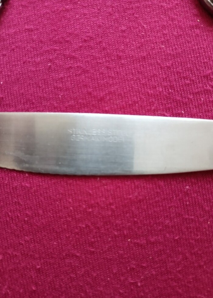 Vintage German çatal kaşık bıçak - Görsel 5