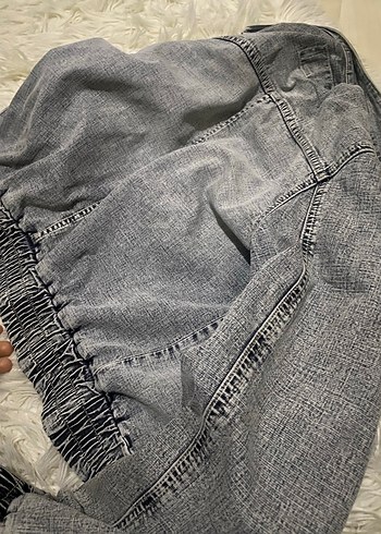 vintage denim ceket - Görsel 3