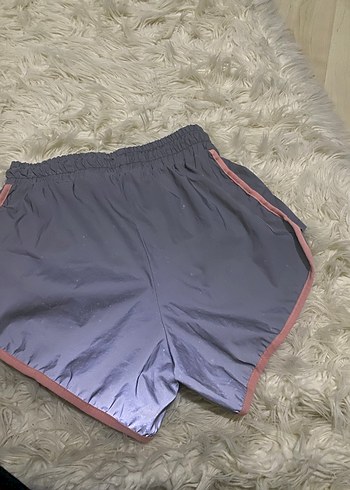 parlak mini spor şort - Görsel 3