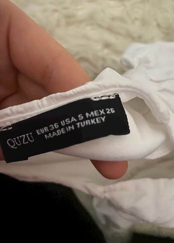 Sırtı bağlamalı gömlek - Görsel 3