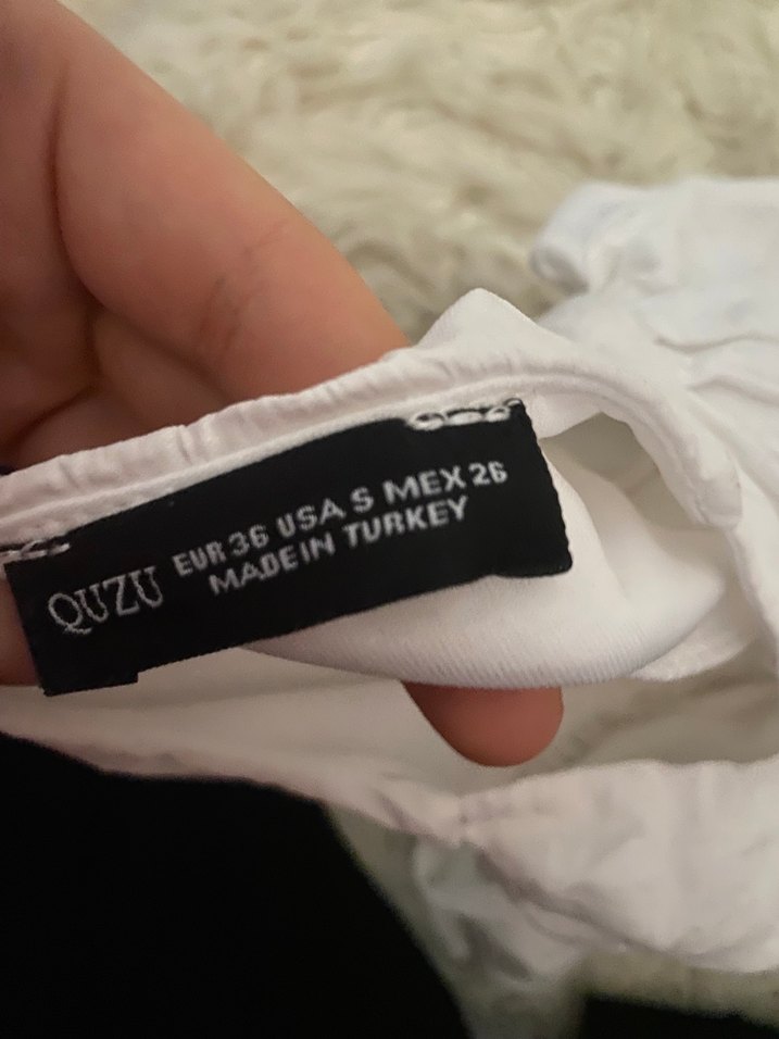 Sırtı bağlamalı gömlek - Görsel 3