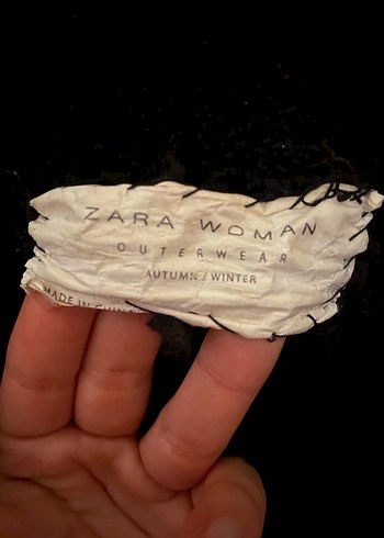 Kadın zara süet mont - Görsel 8