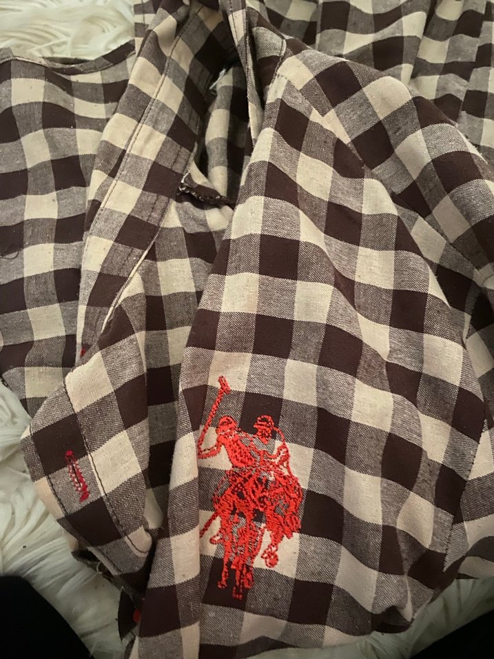 Polo ekoseli gömlek - Görsel 4