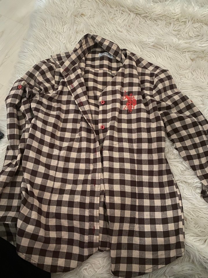 Polo ekoseli gömlek - Görsel 3