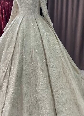 Setri nur Tesettür gelinlik - Görsel 7