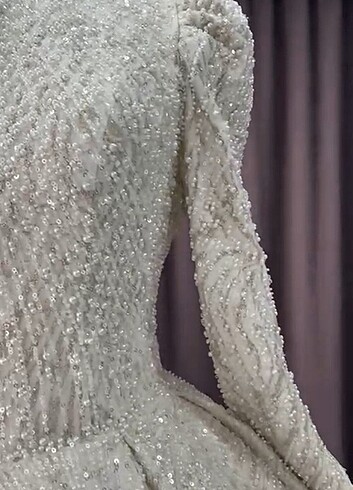 Setri nur Tesettür gelinlik - Görsel 8