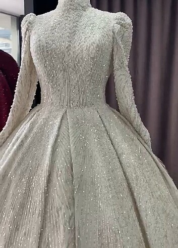 Setri nur Tesettür gelinlik - Görsel 9