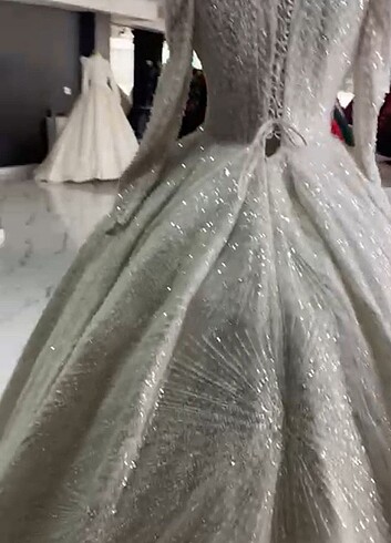 Setri nur Tesettür gelinlik - Görsel 15