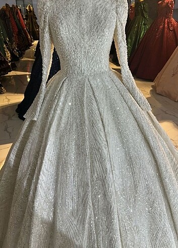 Setri nur tesettür gelinlik - Görsel 5