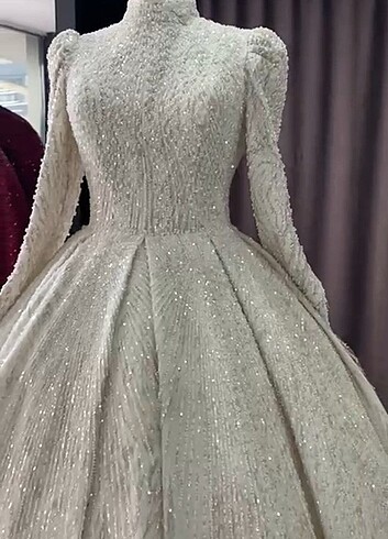 Setri nur tesettür gelinlik - Görsel 8