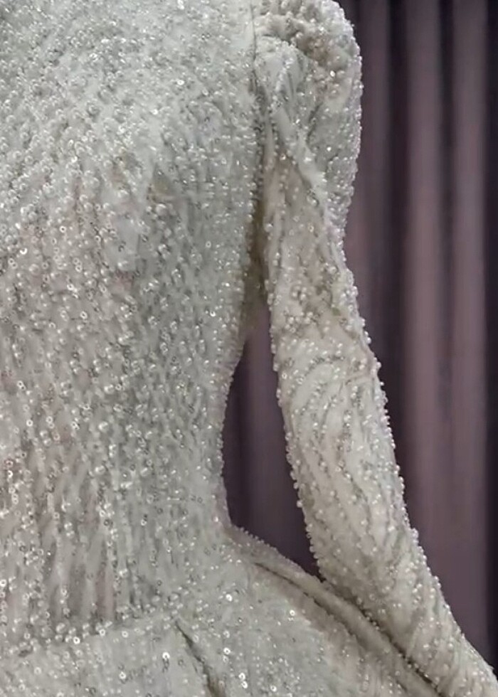 Setri nur tesettür gelinlik - Görsel 4