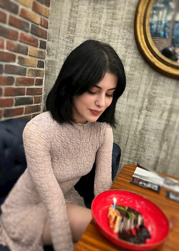 Pembe Yüksek Yakalı Drapeli Midi Elbise - Görsel 2