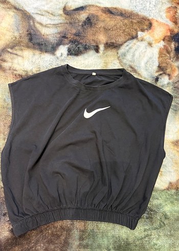 Nike Siyah Kolsuz Spor Ustu