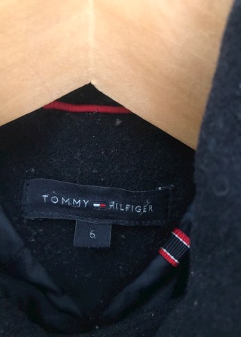 Erkek Çocuk Siyah orjinal Tommy hilfiger kaban - Görsel 4