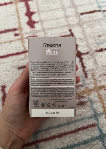 Rexona Clinical Protection Shower Clean Kadın Deodorant Roll-on - Görsel 3
