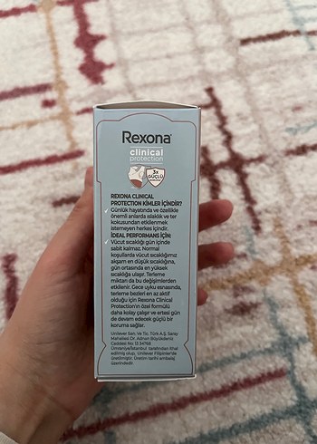 Rexona Clinical Protection Shower Clean Kadın Deodorant Roll-on - Görsel 2