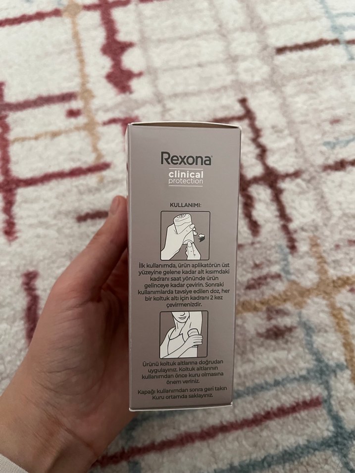 Rexona Clinical Protection Shower Clean Kadın Deodorant Roll-on - Görsel 4