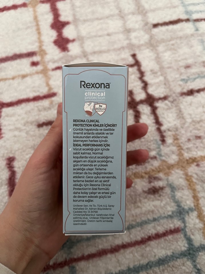 Rexona Clinical Protection Shower Clean Kadın Deodorant Roll-on - Görsel 2