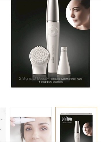 Braun Braun Facespa Pro 910 Şarjlı Yüz Epilatörü