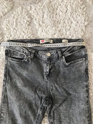 28 Beden Koton gri Skinny jean