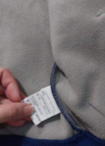 4 Yaş Beden mavi Renk Benetton polar sweatshirt